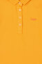 Girl's Orange Polo Neck Basic T-Shirt 50288501 -Vr051 - 6