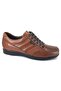 34 Genuine Leather Air Conditioned Men's Shoes-Tan - 2
