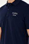 Men's Regular Fit Polo Neck Navy Blue T-Shirt 50288504-Vr033 - 7