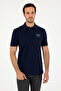 Men's Regular Fit Polo Neck Navy Blue T-Shirt 50288504-Vr033 - 3