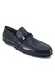 2076 Daily Genuine Leather Men's Ballerina Shoes-black
