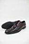 202-1 Men's Patent Leather Shoes - Claret Red - 3