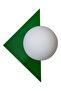 Green Triangle Sconce