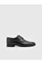 Men's Black Roan Genuine Snake Leather Classic Shoes - 3