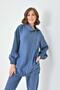 Women &Apos; S Suit with Modal Pants Indigo 30716 - 6