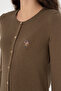 Women's Khaki Basic Knitwear Cardigan 50288991 -Vr027 - 7