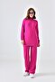 Women's Striped Double Suit Fuchsia 20563