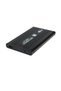 2001p 2.5 بوصة USB قرص صلب خارجي SSD صندوق قرص صلب HDD خارجي من نوع ساتا - مع غلاف - أسود - 2