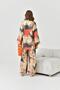 Women's Foil Detail Kimono Set Beige 30811 - 7