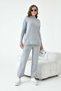 Women's Hair Braided Double Set Gray 20618 - 5