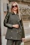 Khaki Ftz Women's Leather Set - 30932 - 3