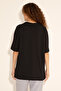 Men's Black T-Shirt 50289283 -Vr046 - 4