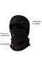 Polar Fleece Face Mask - Thermal Winter Mask - Biker Mask Cold Heat Protective Unisex Balaclava - 2