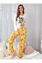 Women's Pajama Set Sariseker Supersoft Combed Cotton White Long Sleeves - 3