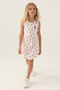 Girl's Red Knitted Dress 50290953 -Vr030