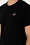 Men's Regular Fit Crew Neck Black T-Shirt 50294329-VR046 - 7
