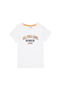 Boy's White Crew Neck T-Shirt 50295397-Vr013 - 4