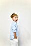 Flexible Cotton White Baby Pants - 2
