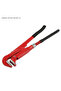 Steel Body Tongs Pipe Wrench 1 Inch - 3