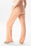 Muslin Lace-Up Waist Double Pocket Women's Summer Trousers Powder Pdr - 3