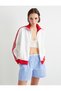White Women's Cardigan 4Sak10666Ek - 3