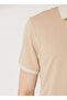 Men's Polo Neck Beige T-shirt - 4a9000000003 - 6