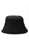 Black Bucket Hat Air Permeable Soft Fisherman Hat - 2