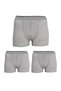 Men's Cotton 6-Piece Gray Sports Athlete and 6-Piece Black Boxer 12 Piece Set - 5