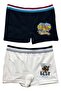 Boy's Cotton 6-Piece Gray Athlete 6-Piece Mixed Color Boxer 12-Piece Set - 4