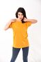 Women's Basic Crew Neck Short Sleeve T-shirt T-Shirt Yellow