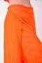 ITALIAN RAW LINEN TROUSERS SKIRT - 2