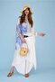 Women's Asymmetrical Capped Silk Shalwar Trousers