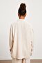 Oversize Striped Stone Women's Shirt - 5