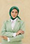 وشاح لامع منقوش - 8647 - زمردي - 5