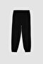 Women's Black Sweatpants - W1505Az/Bk81 - 3