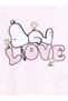 Lcwk Crew Neck Snoopy Printed Long Sleeve Girls Pajamas Set - 3