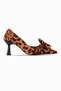 Elizabeth Women's Heeled Shoes-Leopard