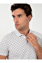 Light Gray Polo Neck T-Shirt 50230523-Vr001