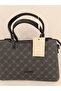 311 Women's Handbag Black Dotted - 3