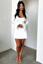 Diver Fabric Spanish Sleeve Dress - 2