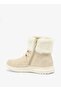 Flora Bella Plush Detail High Cut Boots with Zip Closure - 2