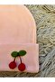 Pack of 2 Flexible Ribbed Cherry Label Girls' Berets - 2