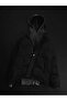 Men's Padded Nubuck Coat Black - 8