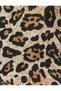 Leopard Pants Regular Waist Straight Fit with Pockets and Buttons - 6