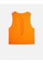 Long Sports Athlete Crew Neck Printed with Back Window Detail - 7