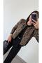 Brown Bearded Leopard Cardigan - 4
