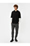 Cargo Jogger Trousers Waist Lace Pocket Detailed Cotton - 2