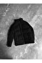 Men's Padded Nubuck Coat Black - 6