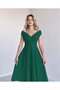 Women's Short Sleeve Double Breasted Collar Skirt Flounce Crepe Dress - 7