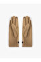 Gloves with Belt and Metal Accessories - 2